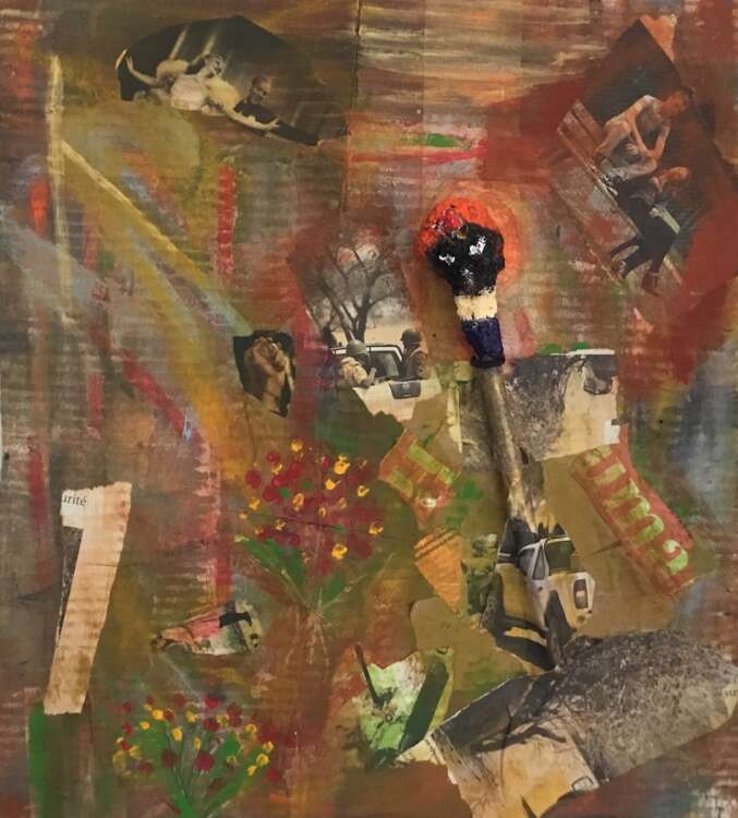 Collage - Tableau par Gerard Berner