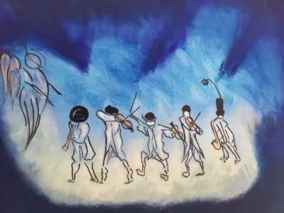 In Heaven - Tableau par Gerard Berner