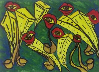 New-York Blues - Tableau par Gerard Berner