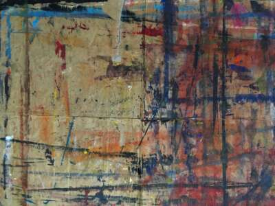 Souillures - Tableau par Gerard Berner