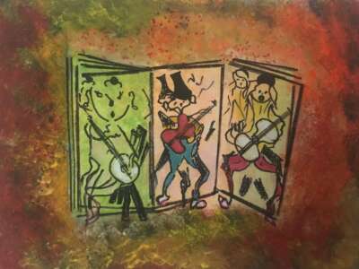 Tarot - Tableau par Gerard Berner