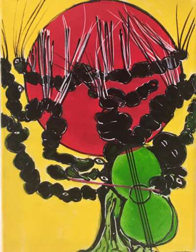 Tilleul du Japon - Tableau par Gerard Berner