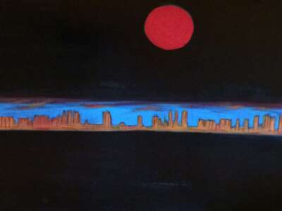 Venise (1) - Tableau par Gerard Berner