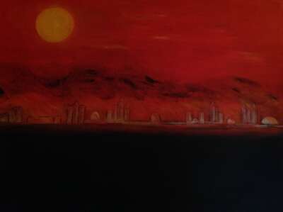 Venise (3) - Tableau par Gerard Berner