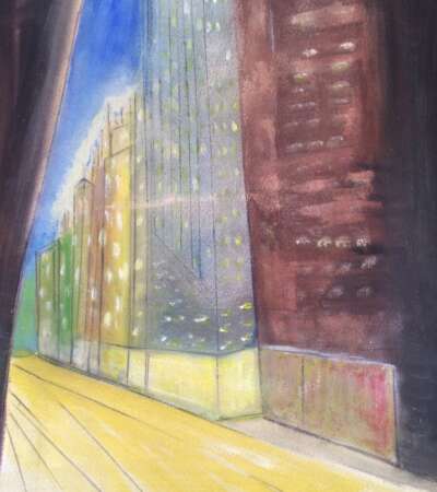 New York - Tableau par Gerard Berner