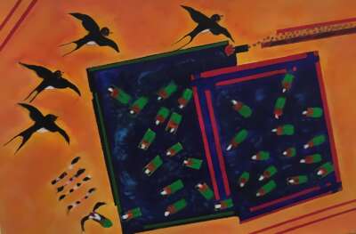 Kaddich - Tableau par Gerard Berner